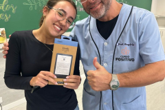 Ganhadora do sorteio